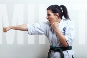 karate, sport, fight